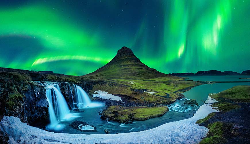 Northern Lights in Reykjavik