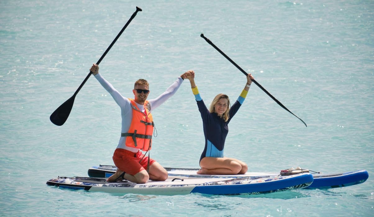 Relax on the Beach and enjoy water sports