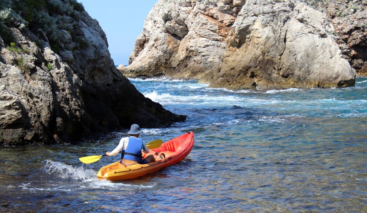 Sea kayaking