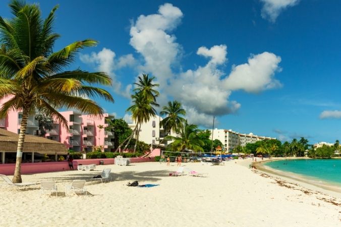 Dover Beach near Bridgetown Dover Beach near Bridgetown