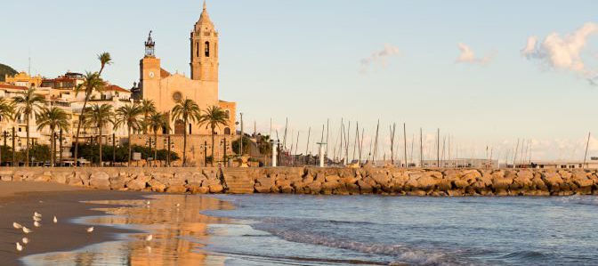 Beaches in Sitges
