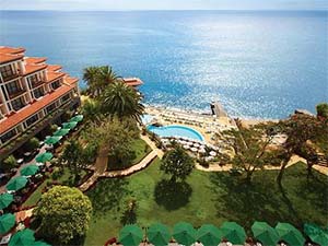 View from the Cliff Bay Hotel in Funchal