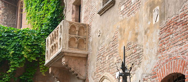 Juliet's Balcony in Verona