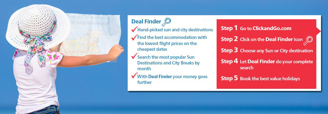 Find Deals to Holiday Hotspots in 5 Simple Steps Find Deals to Holiday Hotspots in 5 Simple Steps