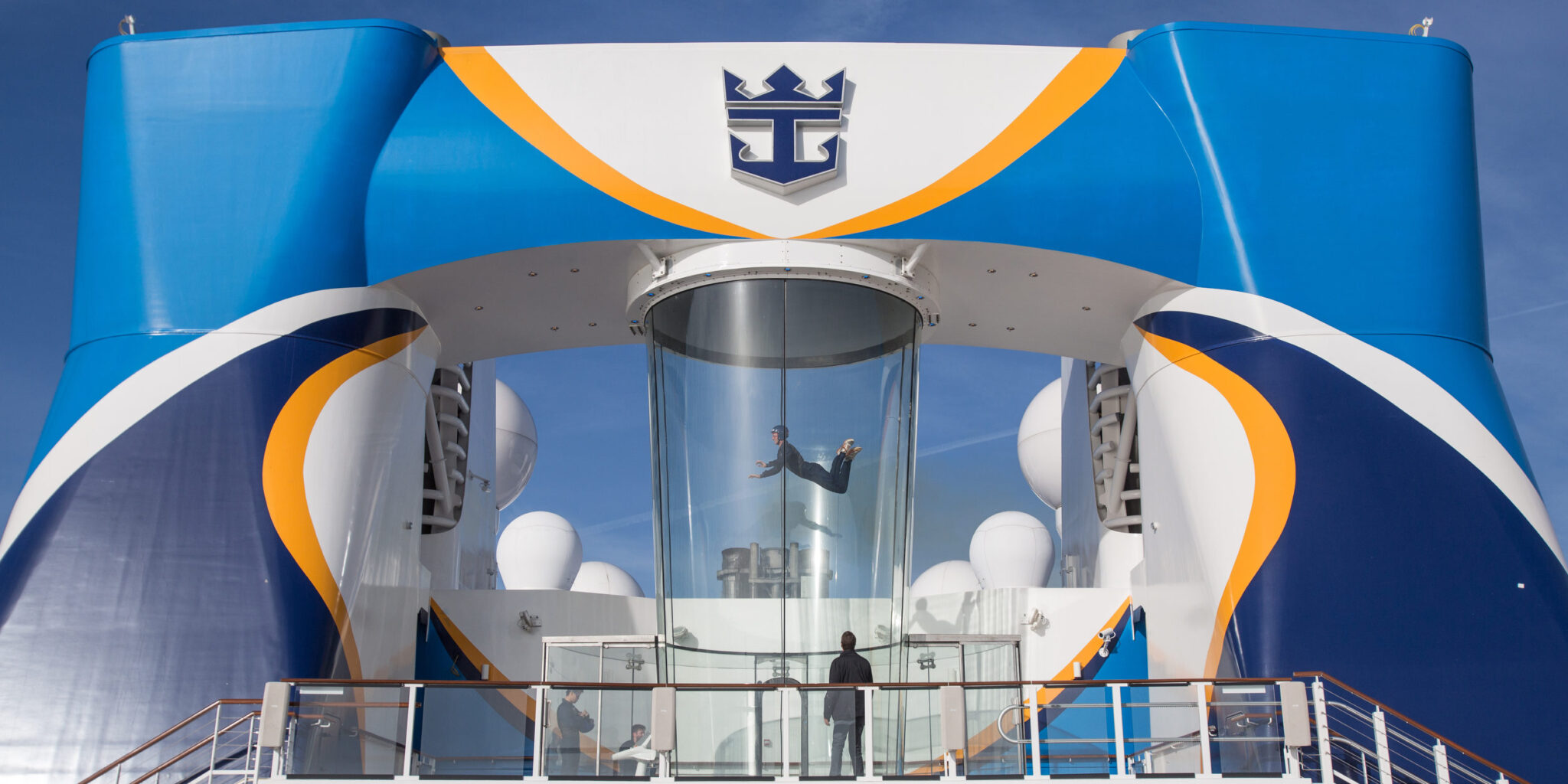 Royal Caribbean Ripcord by Iflyer skydiving simulator.