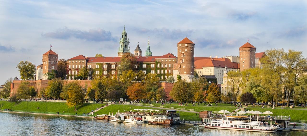 Royal Castle in Krakow, Poland