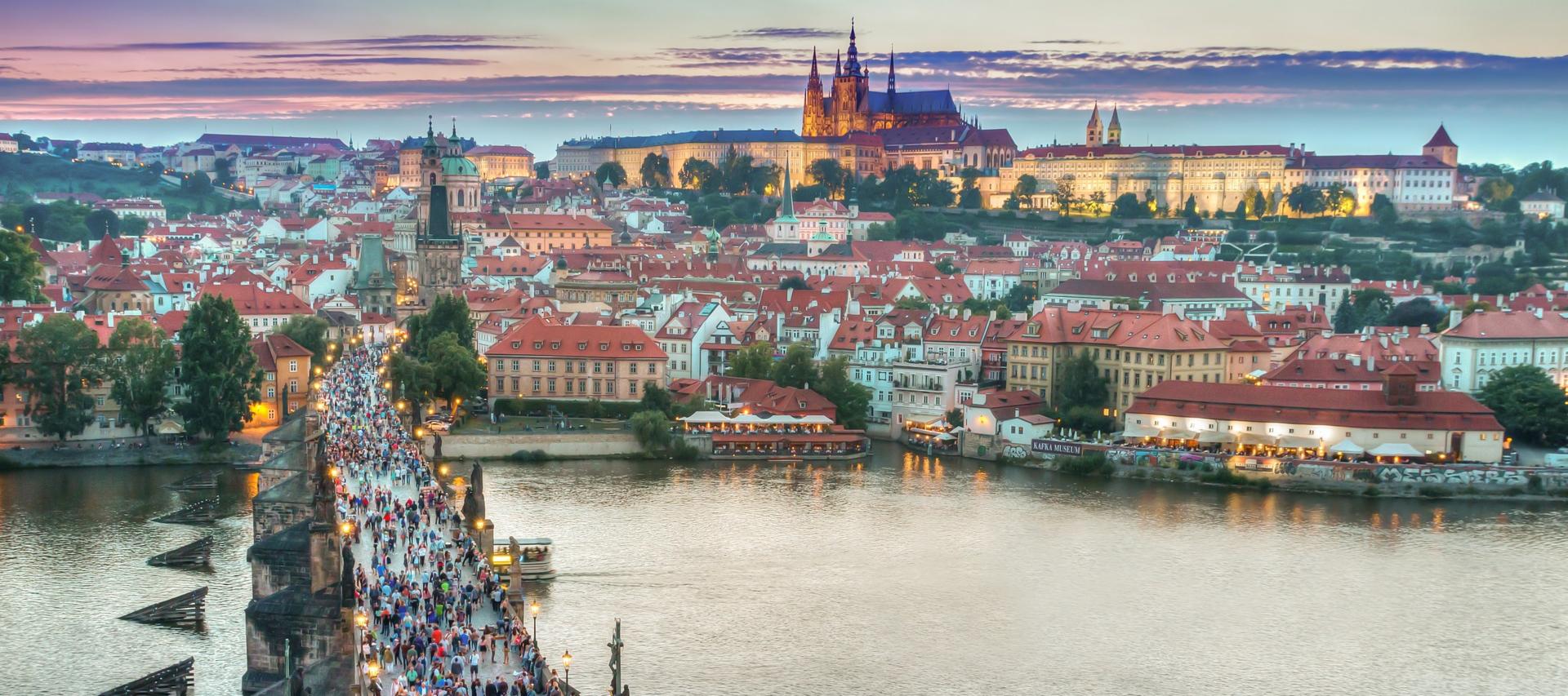 View of Prague from the Charles Bridge | Cheap City Breaks in 2018