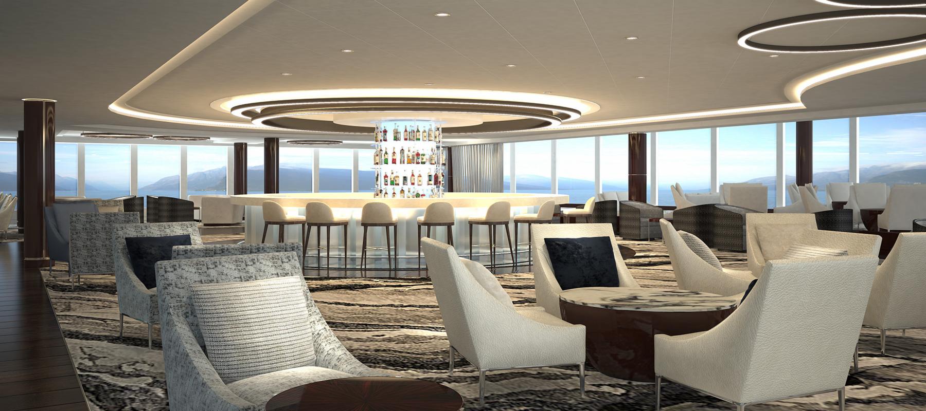 © Norwegian Cruise Line Bliss - Observation Lounge