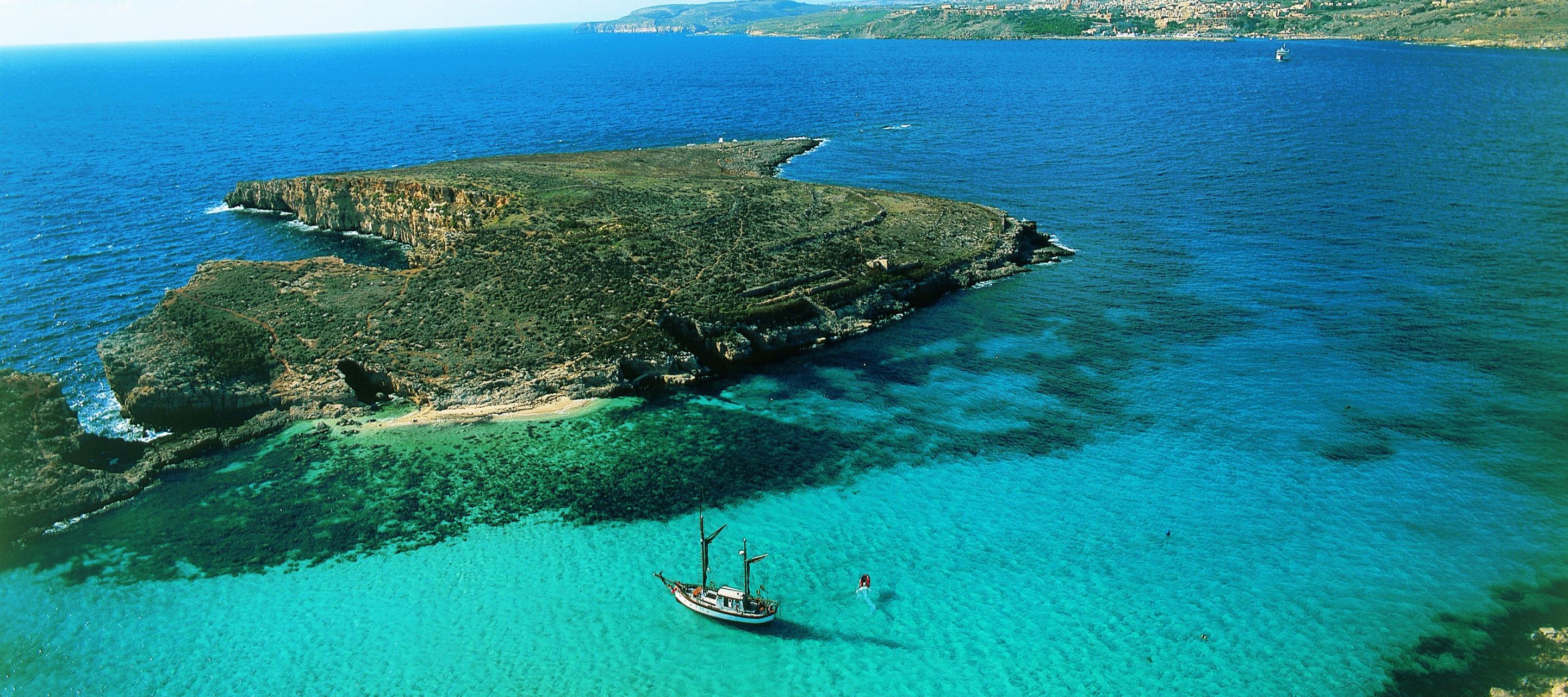The Blue Lagoon in Malta