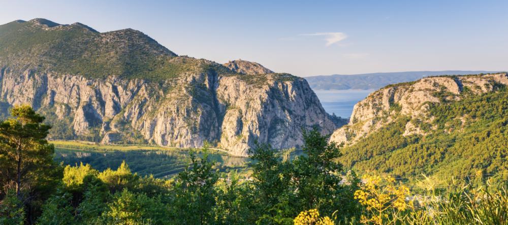 Dinaric Alps in Croatia