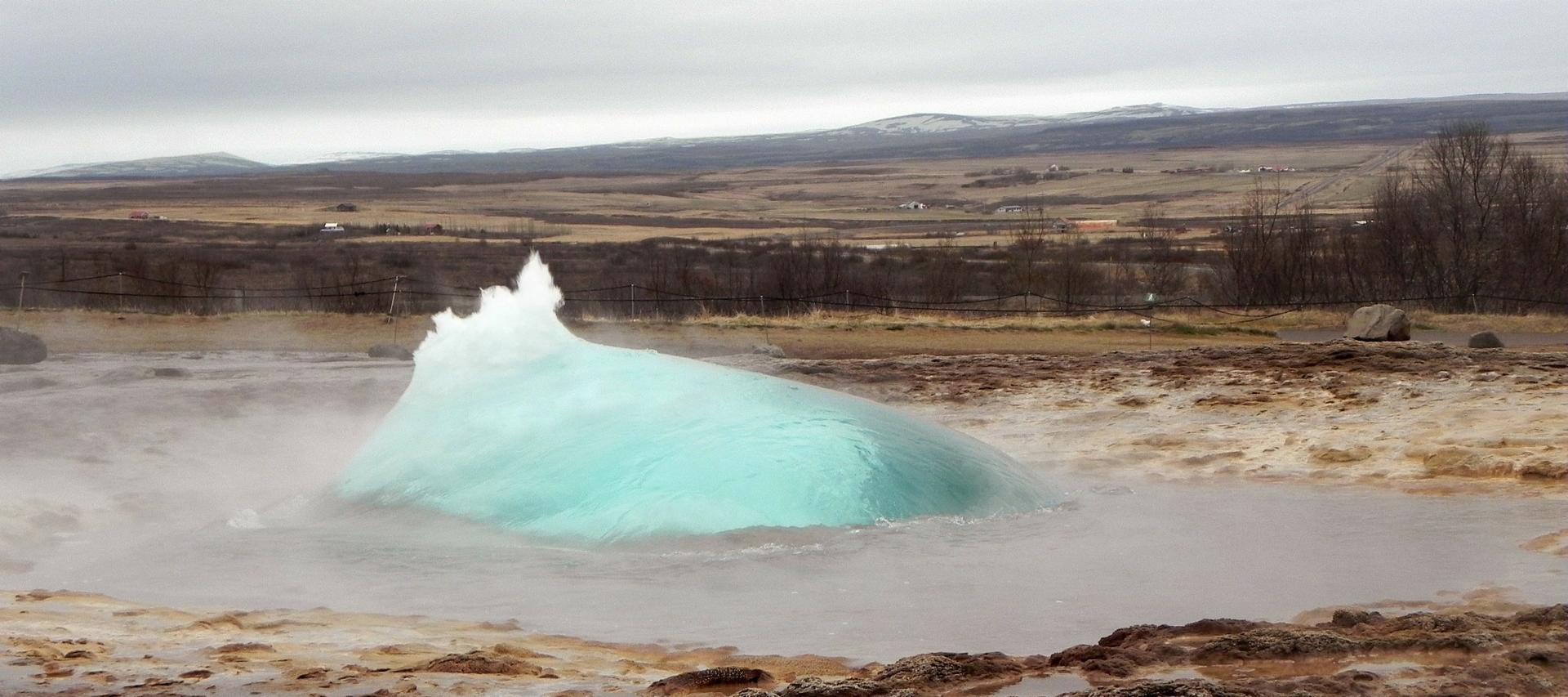 Geysers in Iceland