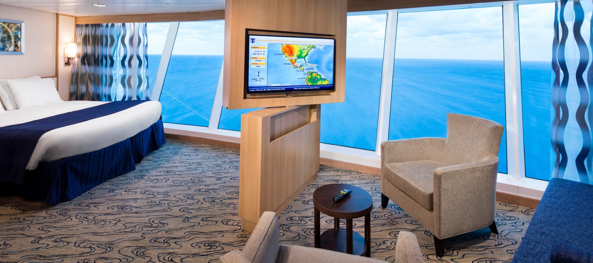 Panoramic State Room on Royal Caribbean's Independence of the Seas