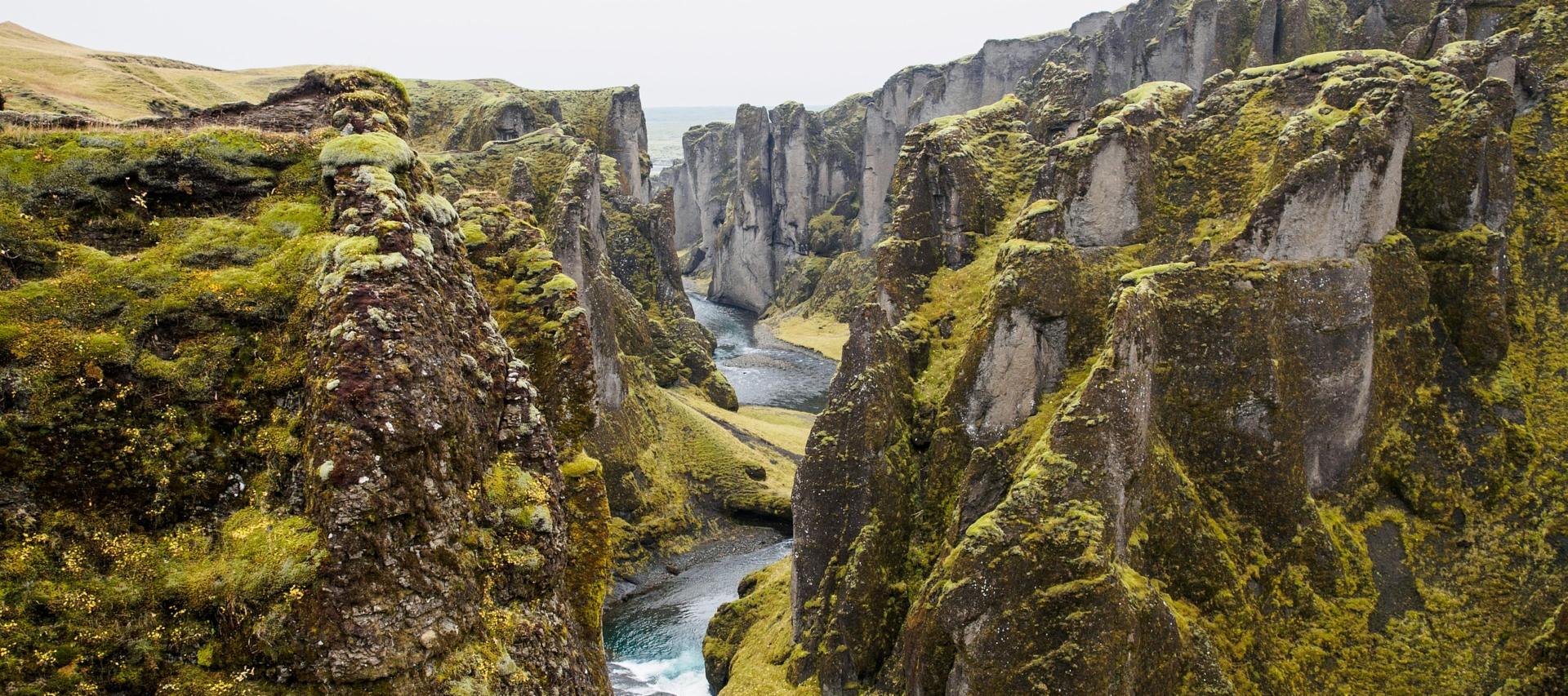 Tectonic plates in Thingvellir National Park, Iceland