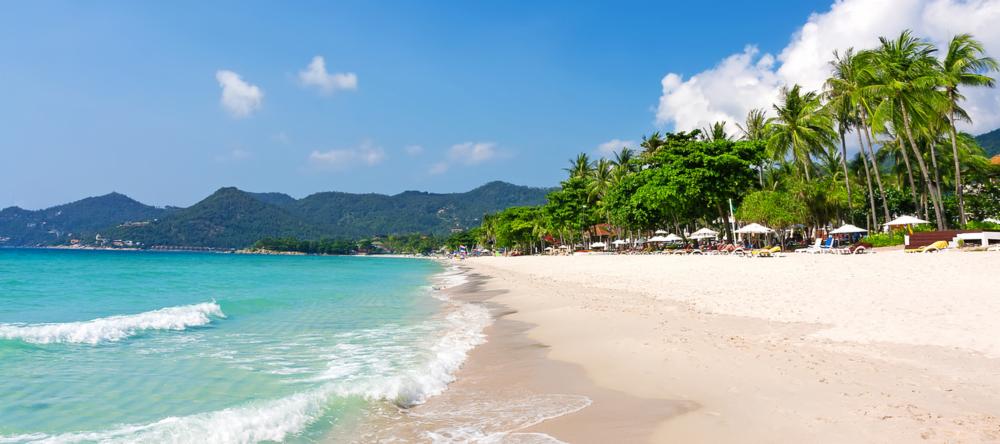 Chaweng Beach in Koh Samui, Thailand