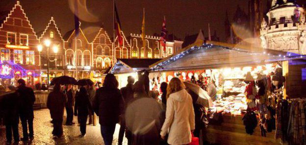 Grote Markt Christmas Market in Bruges | © Stad Brugge - VisitFlanders