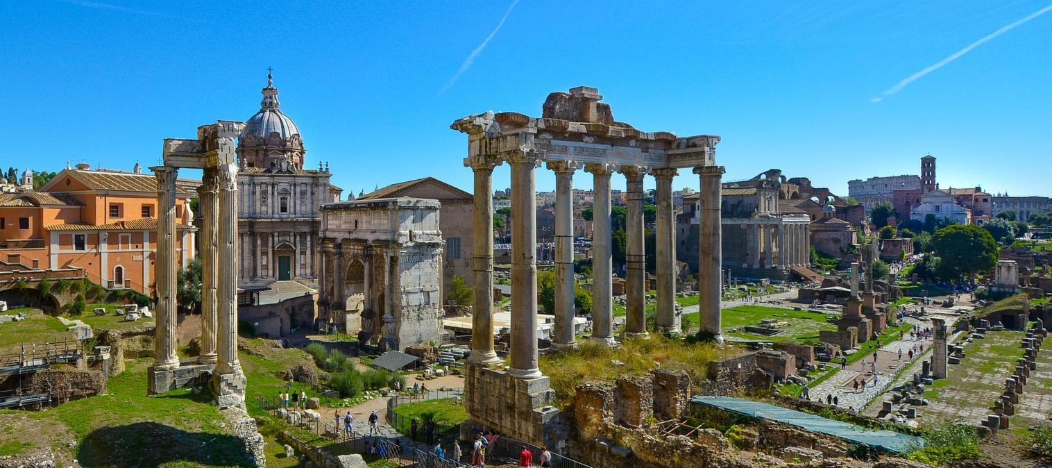 The Forum in Rome, Italy