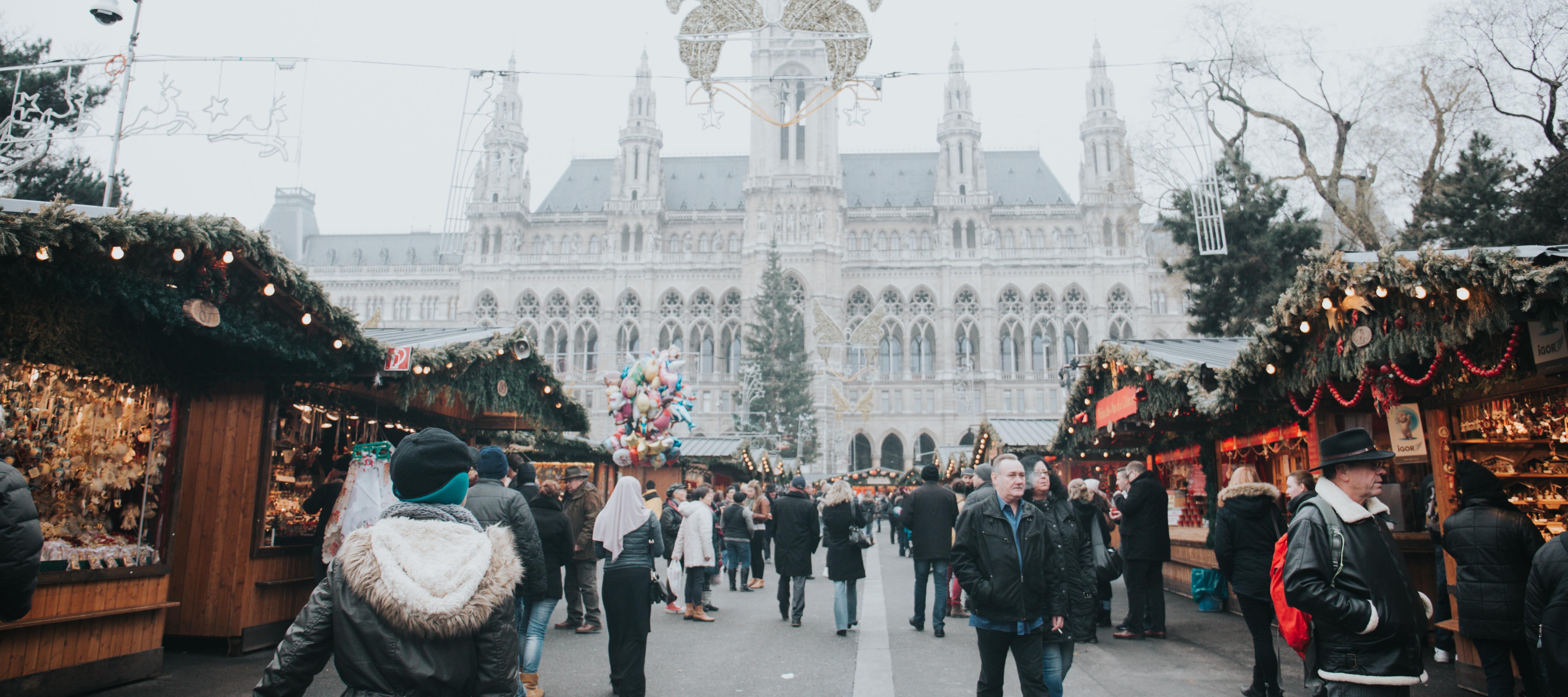 Christmas markets in Vienna, Austria
