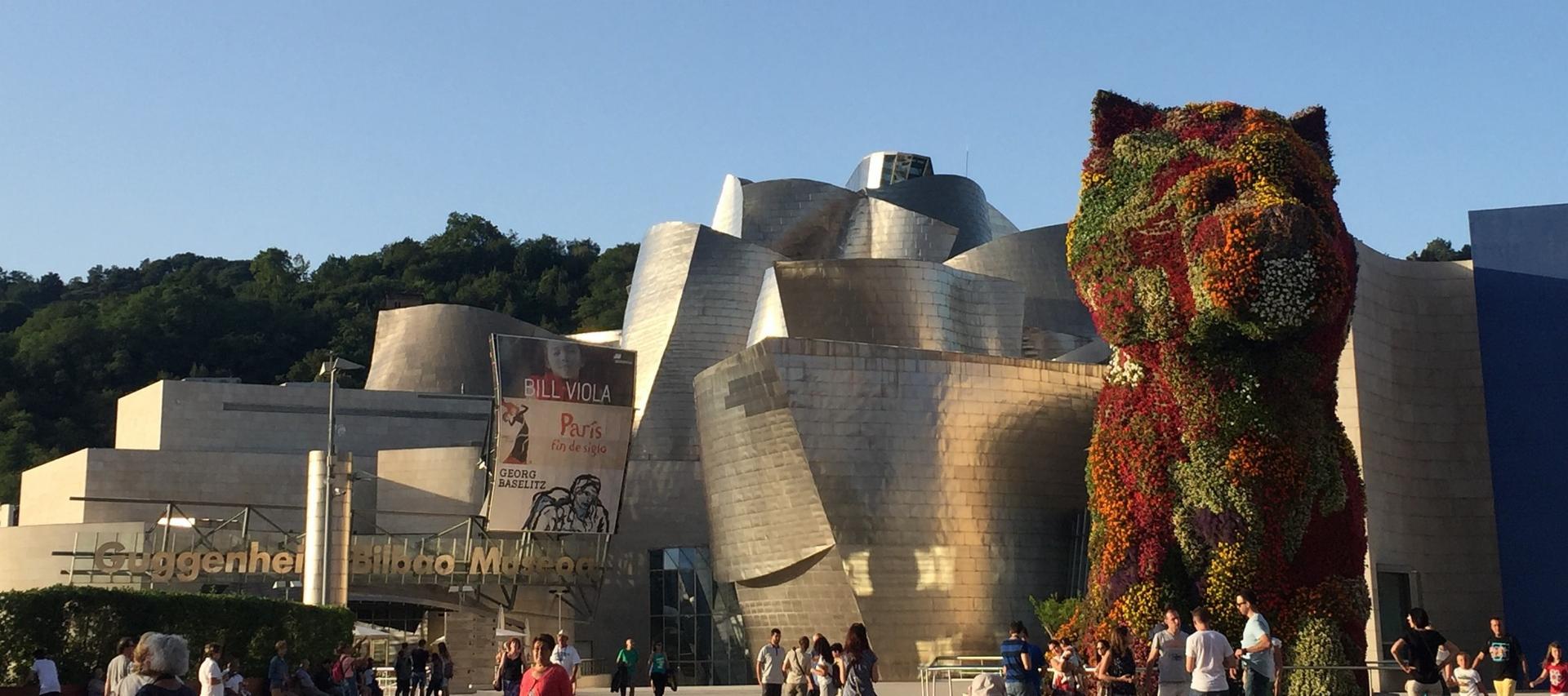 Guggeheim Museum in Bilbao, Spain