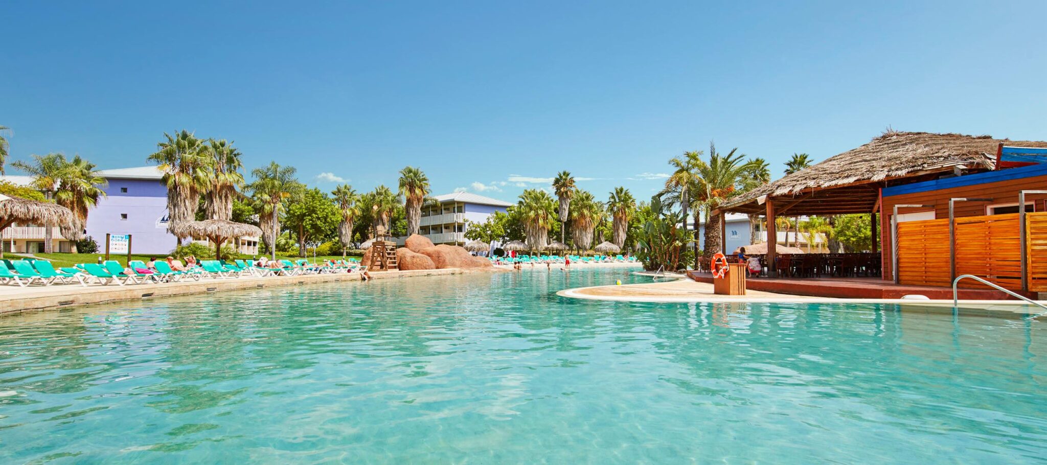 Pool in the Caribe Hotel in PortAventura World