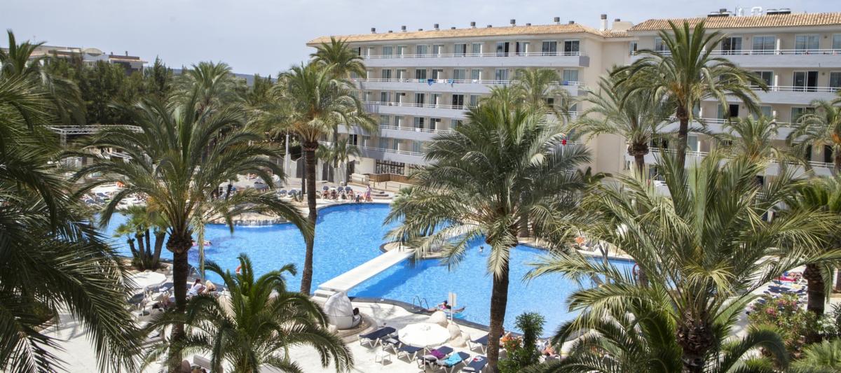 Pool area in Club B by BH Mallorca in Magaluf