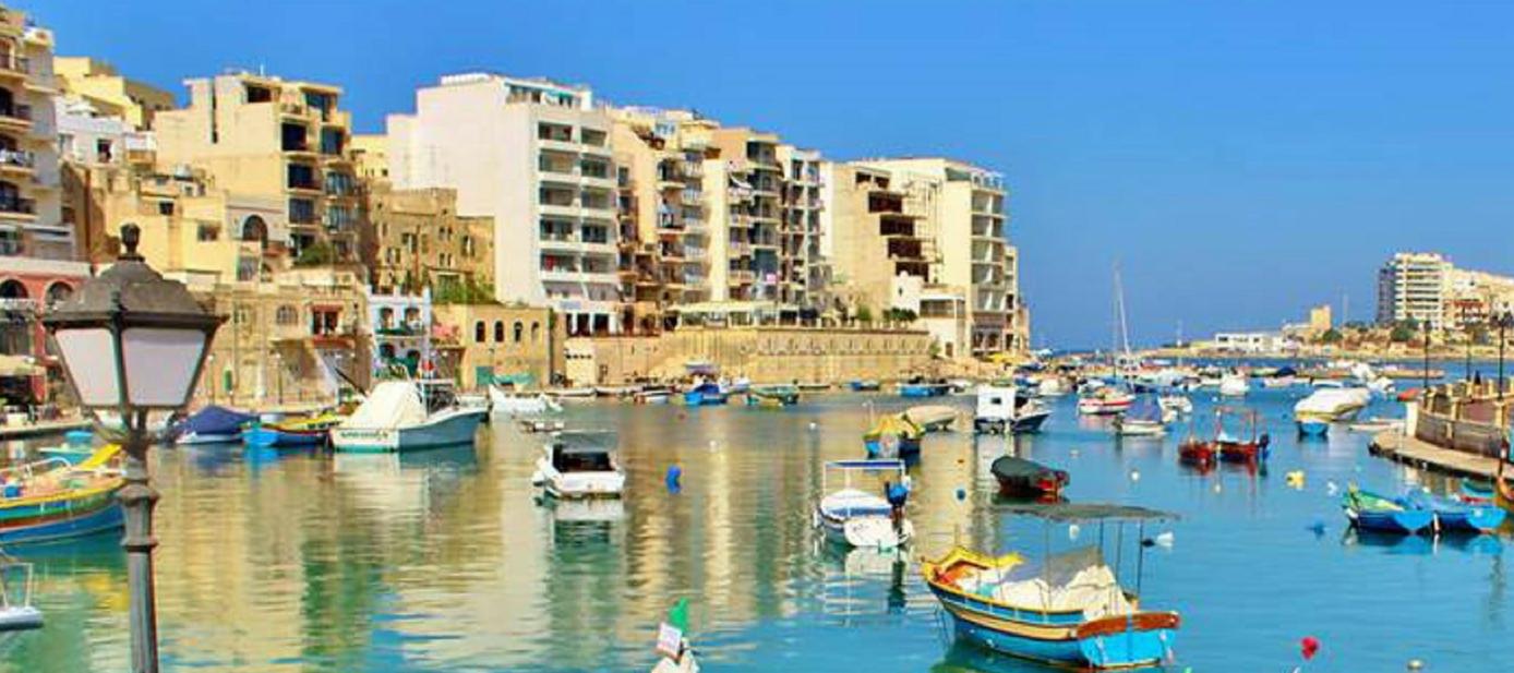 St. Julian's Bay in Valletta
