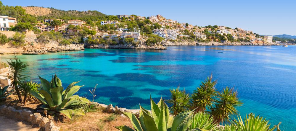 Blue waters in Majorca