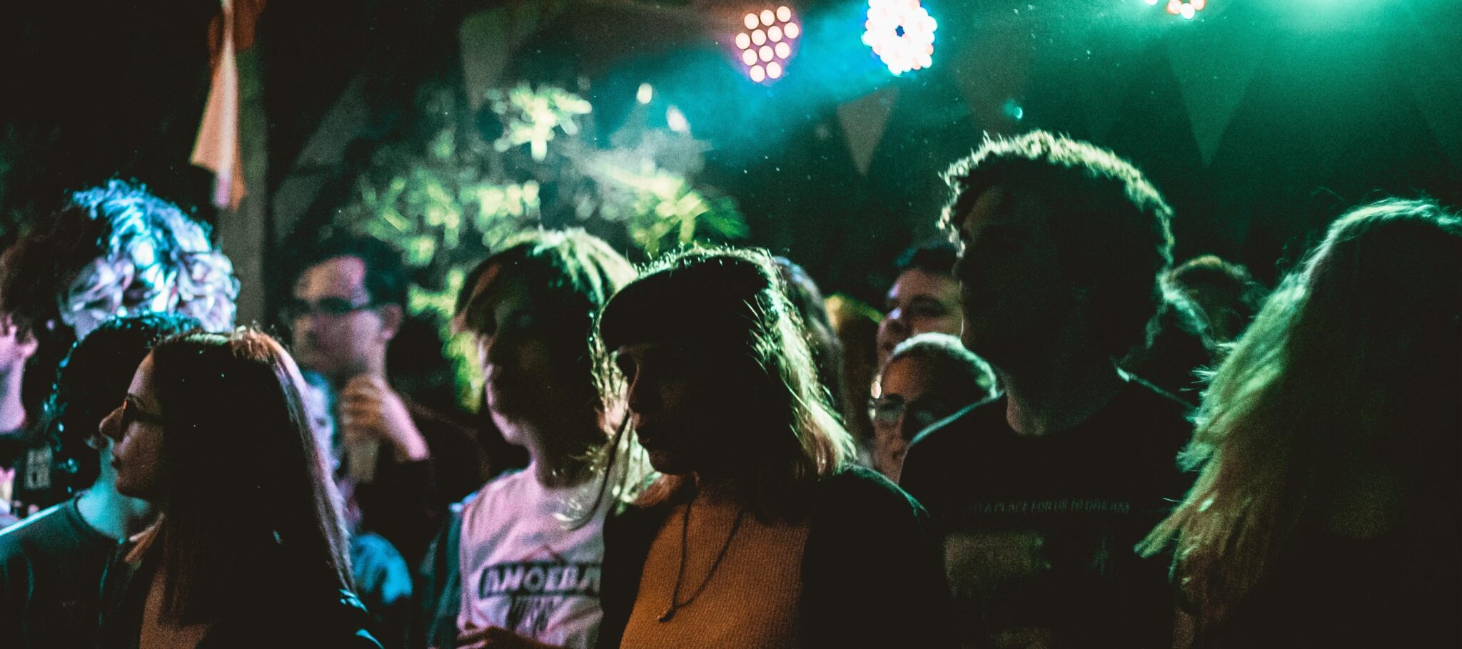 People at a DJ set at a festival in Malta