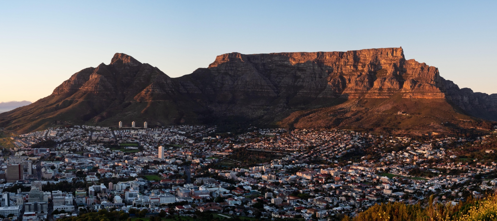 Table Mountain in Cape Town, South Africa