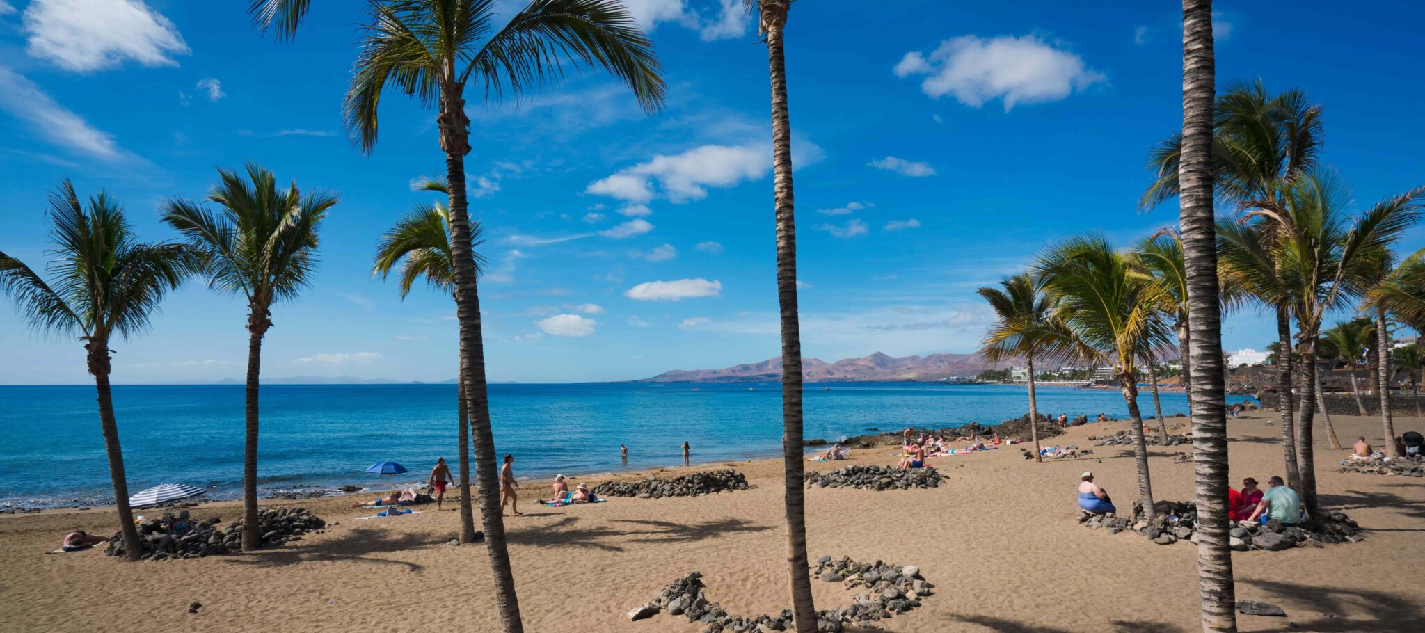 Playa Grande in Puerto del Carmen, Lanzarote