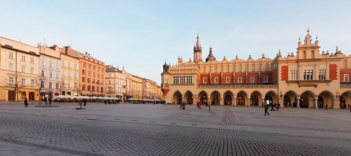 Main market square in Krakow