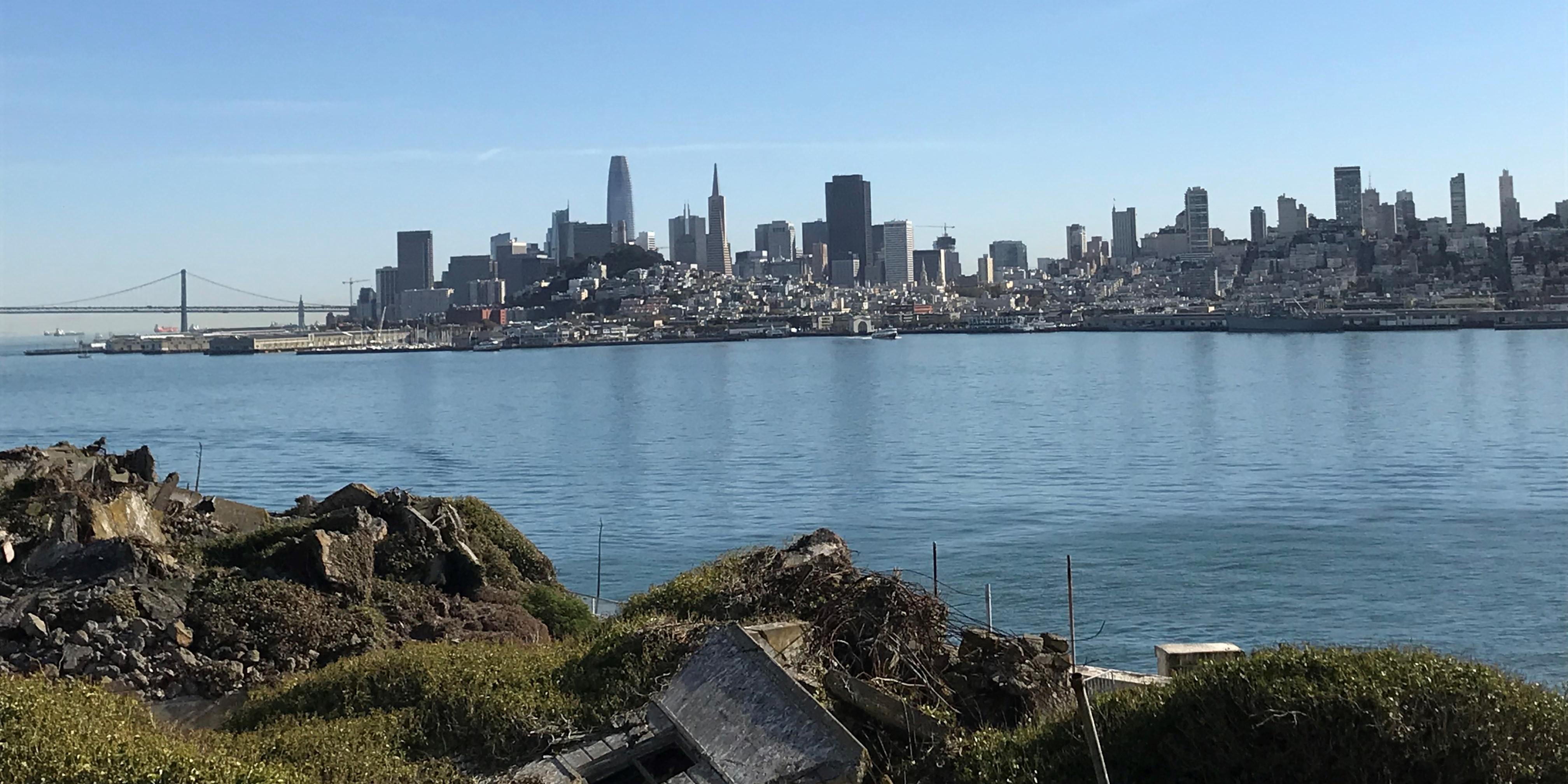 View from Alcatraz Island