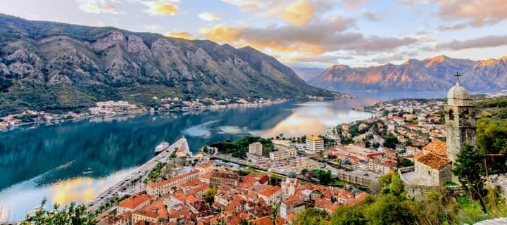 Kotor Bay in Montenegro