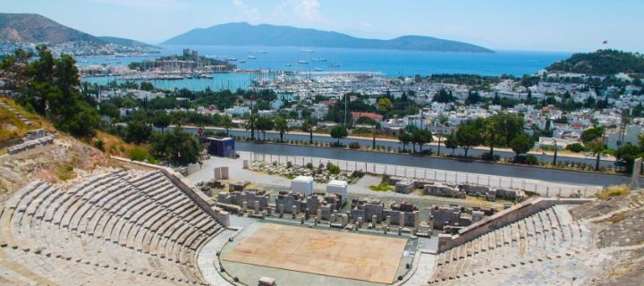 Amphitheatre in Bodrum, Turkey