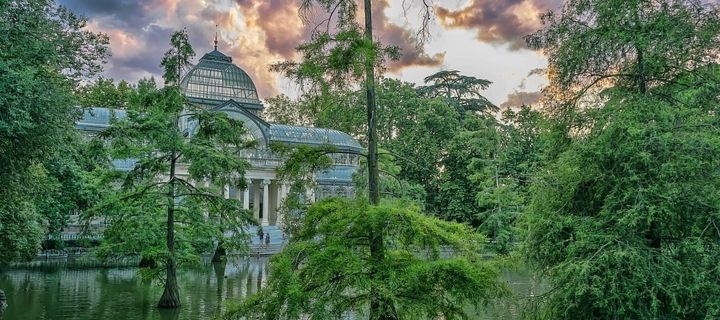 Retiro Park in Madrid