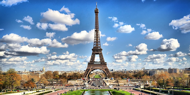 The Eiffel Tower in Paris