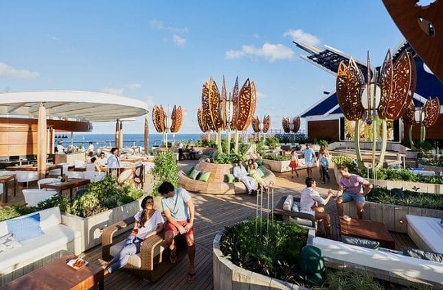 Celebrity Beyond Sunset Bar and the Rooftop Garden