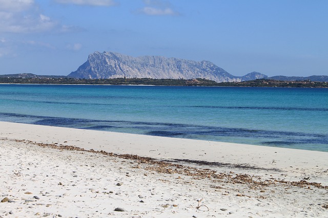 A sandy beach