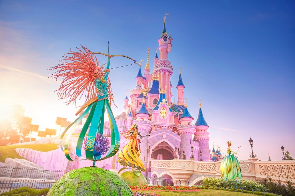 Enchanting Sleeping Beauty Castle at Disneyland Paris