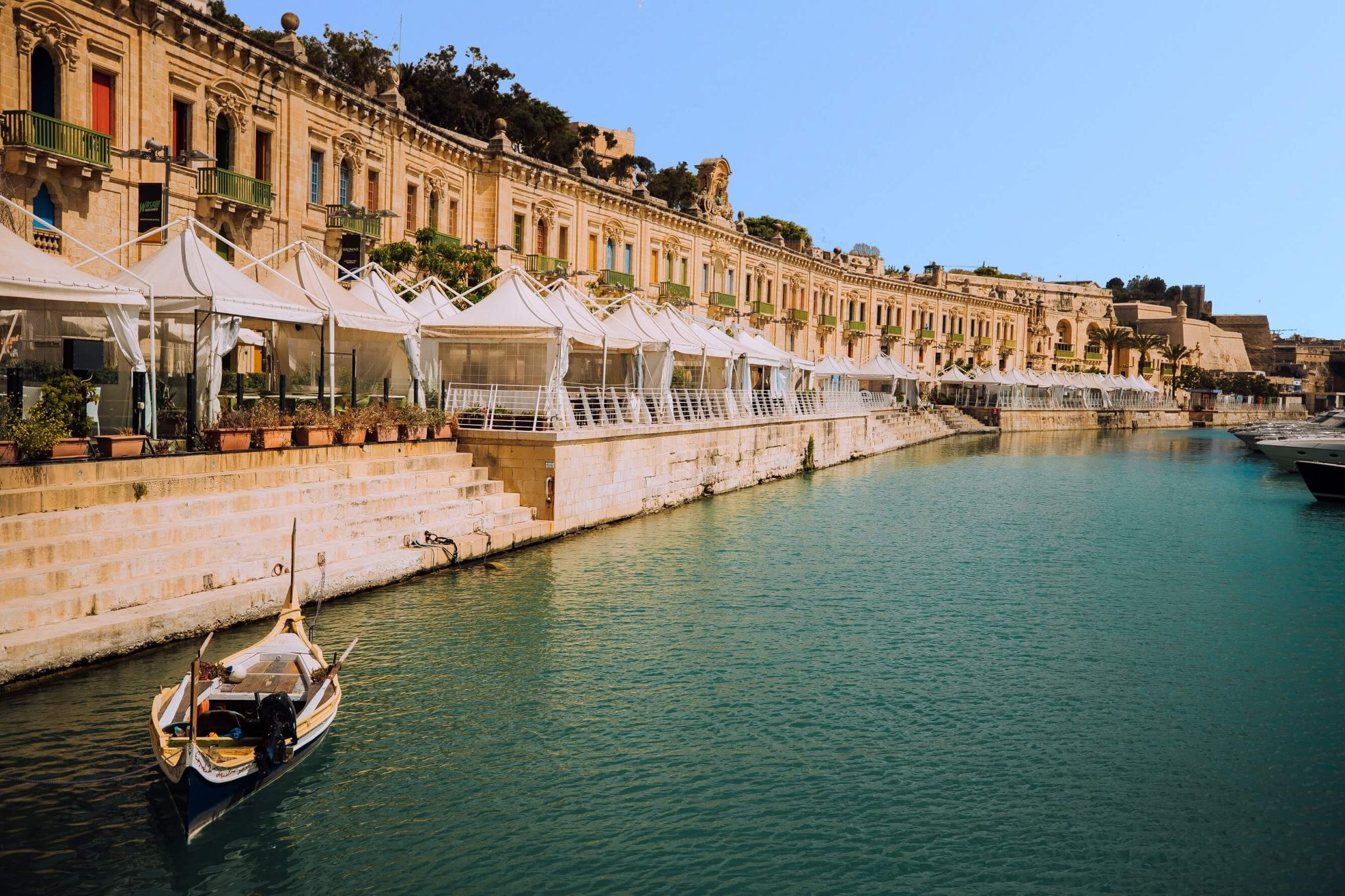 Valletta's waterfront