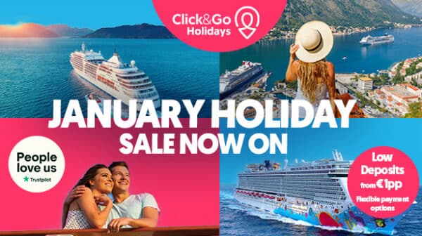 January Sale Guide: Discover the World with Cruise Holidays from Click&Go Holidays