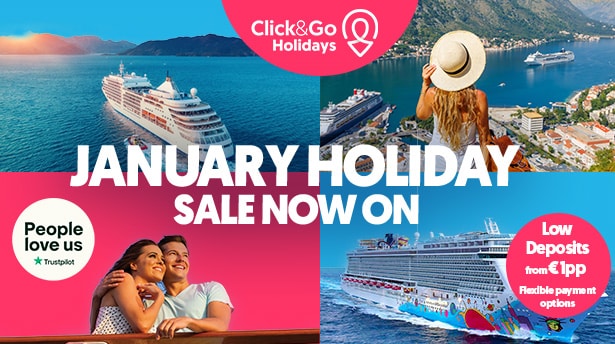 January Sale Guide: Discover the World with Cruise Holidays from Click