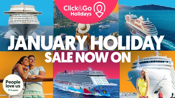 January Sale Guide: Discover the World with Cruise Holidays from Click