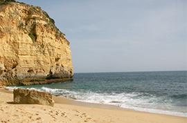 Centianes Beach in the Algarve
