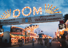 Entrance to the Dom Carnival, Hamburg