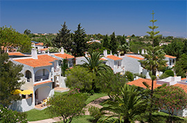 The landscaped grounds of Rocha Brava in the Algarve