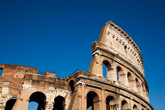 The Colosseum in Rome