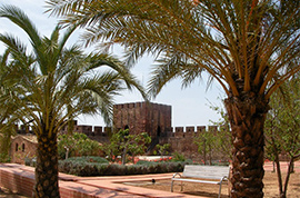 Silves Castle in the Algarve